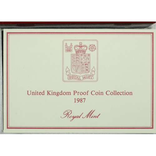 81 - 1988 United Kingdom Proof Coin Collection in Presentation Case.