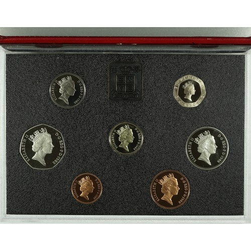 82 - 1988 United Kingdom Proof Coin Collection in Presentation Case.