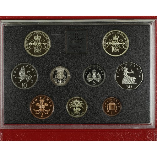 84 - 1989 Proof Coin Collection in Presentation Case.