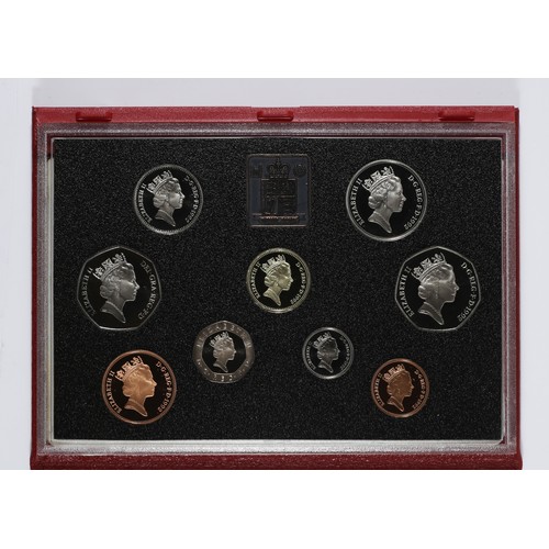 98 - 1992 United Kingdom Proof Coin Set. FDC.