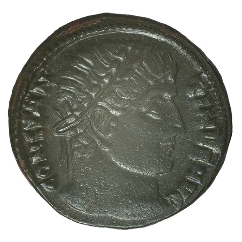 11 - Roman Imperial Coins, Constantine 1st The Great. AD 321. AE Follis. Obv. CONSTAN-TINVS AVG; Rev. D N... 