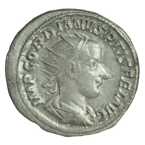 8 - Roman Imperial coins, Gordian III (AD 238-244). AR antoninianus. Obv. IMP. GORDIANVS PIVS FEL. AVG; ... 