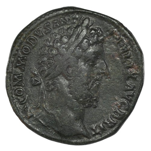 1 - Roman Imperial coins, Commodus (177-192).  Sestertius, Rome, 189, laureate bust right, rev. Fortuna ... 