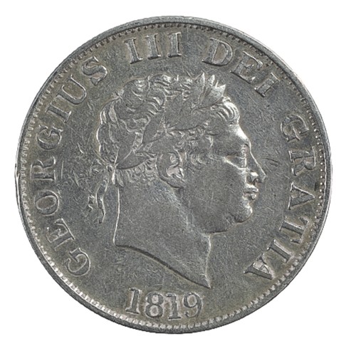 29 - George III. 1819, Half Crown. Nice bright GF (S3789).