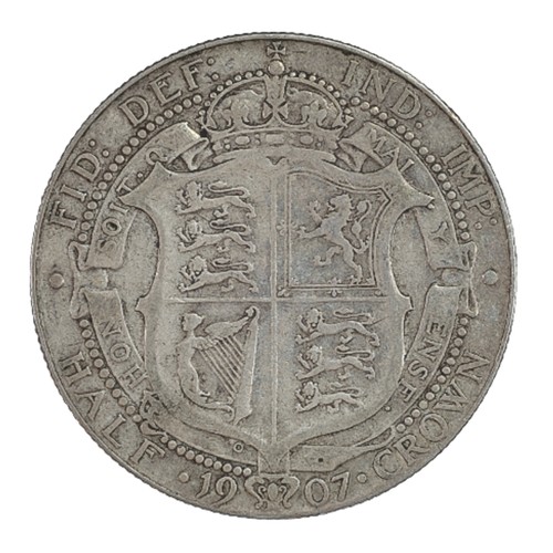 46 - Edward VII, Half Crown. 1907. Fine (32980)