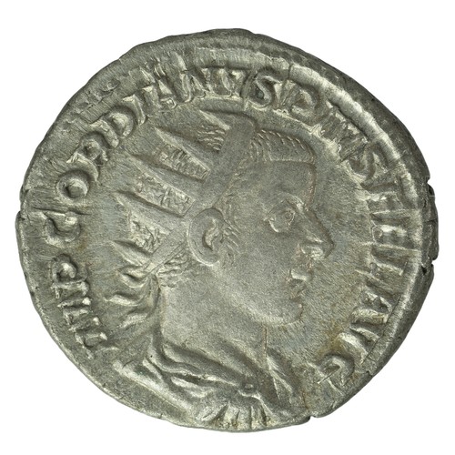 7 - Roman Imperial coins, Gordian III (AD 238-244). AR antoninianus. Obv. IMP. GORDIANVUS PIVS FEL AVG. ... 