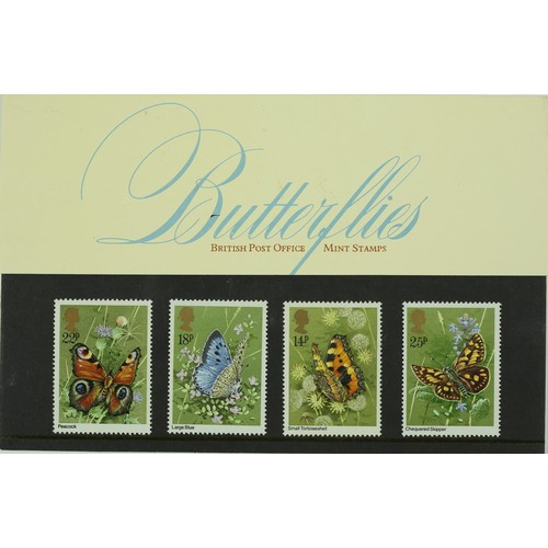 130 - Stamp Album Containing:
Butterflies Collection
Speciality Series - Mozambique Colourful Butterfly Sh... 