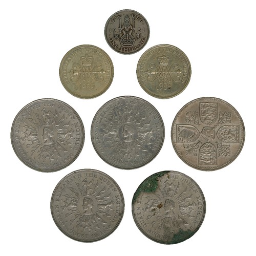 39 - Mixed Lot of Coins. Includes:
2 x Two Pound Coins from the Centenary of the Bill of Rights, 1689-198... 