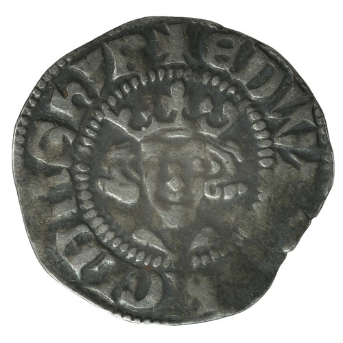 14 - Edward I. Penny. Class 10ab. Closed E and C with low bifoliate crown. London. Fine or better but wit... 