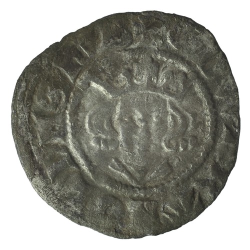 17 - Edward I. Penny. Class 10ab. Closed E and C with tall crown. VF but not full flan and some legend we... 