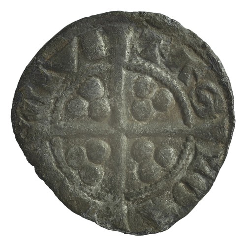 17 - Edward I. Penny. Class 10ab. Closed E and C with tall crown. VF but not full flan and some legend we... 