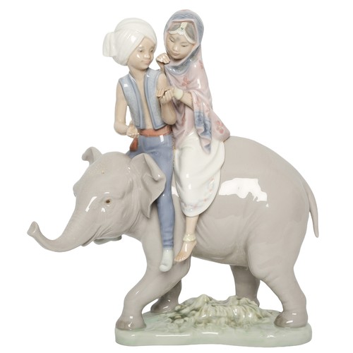 Lladro Hindu Children. No. 5352. In original box. In perfect condition with no signs of damage.