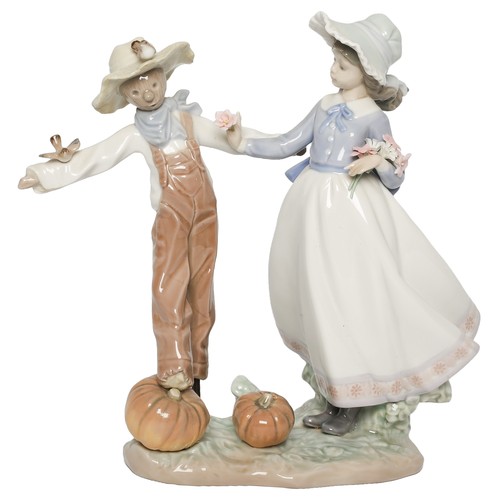 41 - Lladro Scarecrow and the Lady. No. 5385. In original box. In perfect condition with no signs of any ... 