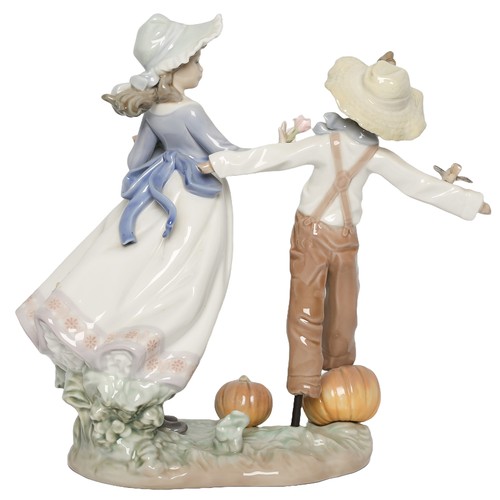 41 - Lladro Scarecrow and the Lady. No. 5385. In original box. In perfect condition with no signs of any ... 