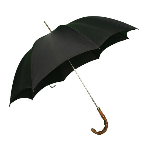 101 - Vintage St Michael Umbrella with 'NP' Maker's Mark on Gold Plate Collar.