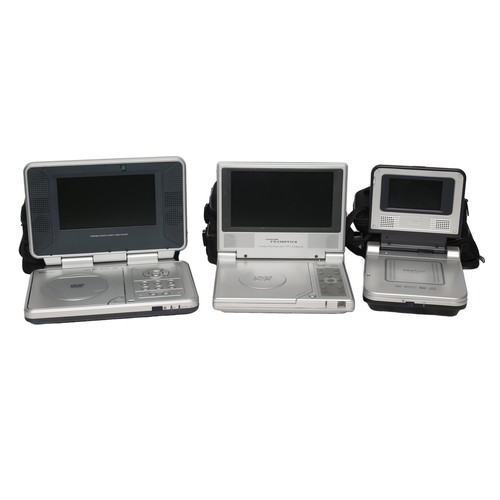 113 - 3 x Portable DVD Players. All untested. Includes:
1 x Proline
1 x Fujioptics
1 x Venturer
Various ca... 