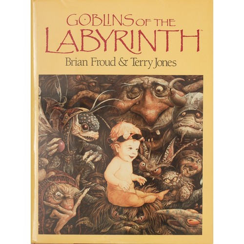 16 - Goblins of the Labyrinth by Brian Froud & Terry Jones. Hardback copy. In lovely condition - looks un... 