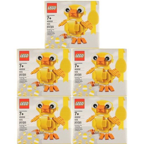 30 - 5 x Brand New Lego Easter Figurines (5004468) Item may show signs of shelf wear, but is still sealed