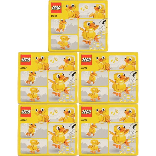 30 - 5 x Brand New Lego Easter Figurines (5004468) Item may show signs of shelf wear, but is still sealed