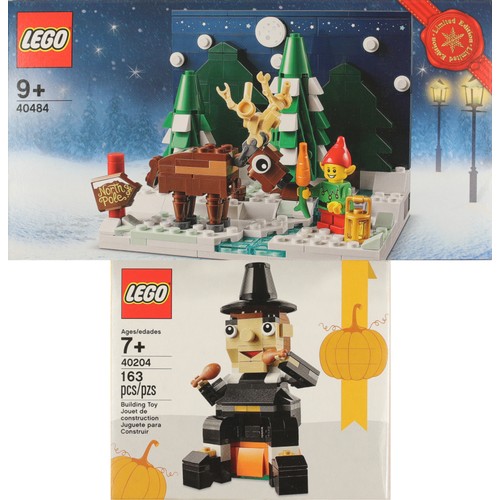 33 - Brand New Lego Lot. Includes Santa's Front Yard (40484) and Pilgrim's Feast (40204) Item may show si... 