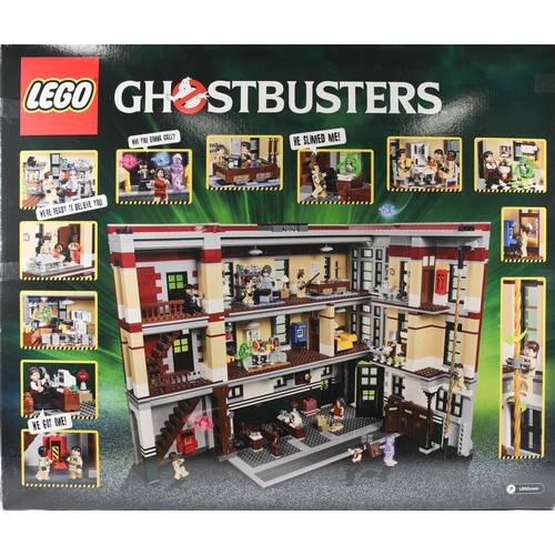 26 - Brand New Ghostbusters Lego Set: Firehouse Headquarters. 75827. Item may show signs of shelf wear, b... 