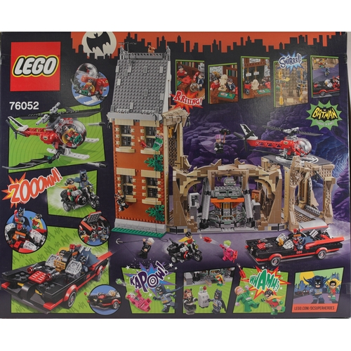 68 - Brand New Lego Batman - Classic TV Series- Batcave Set. 76052.

The box is warped from being stored ... 