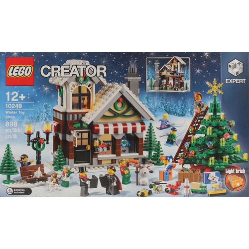 37 - Brand New Lego Creator Winter Toy Shop. 10249. Item may show signs of shelf wear, but is still seale... 