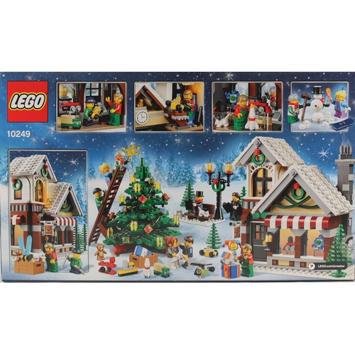 37 - Brand New Lego Creator Winter Toy Shop. 10249. Item may show signs of shelf wear, but is still seale... 