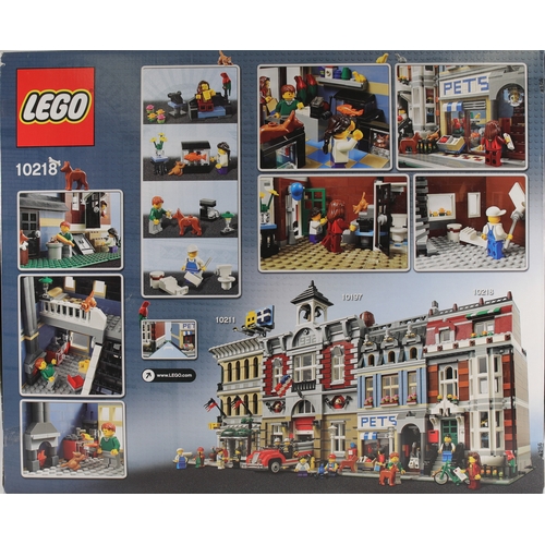 91 - Brand New Lego Creator Pet Shop. 10218. Item may show signs of shelf wear, but is still sealed.