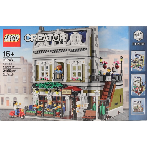 45 - Brand New Lego Creator Parisian Restaurant. 10243. Item may show signs of shelf wear, but is still s... 