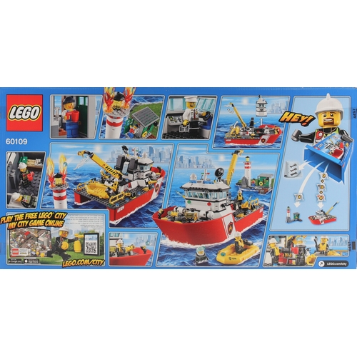 78 - Brand New Lego City Fire Boat. 60109. Item may show signs of shelf wear, but is still sealed.