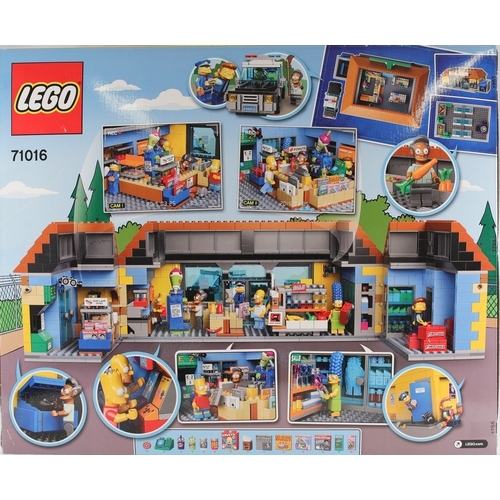 57 - Brand New The Simpson Kwik E-Mart Lego Set. 71016. Item may show signs of shelf wear, but is still s... 