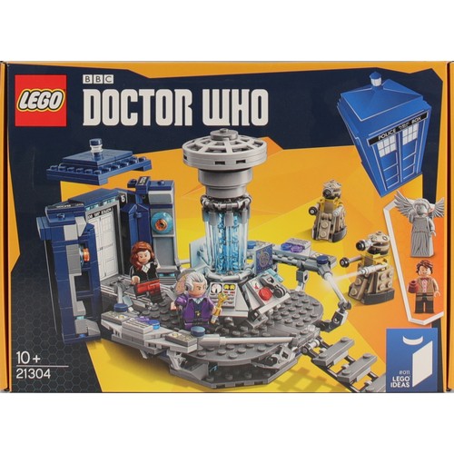 81 - Brand New Lego Ideas Doctor Who Set. 21304. Item may show signs of shelf wear, but is still sealed.