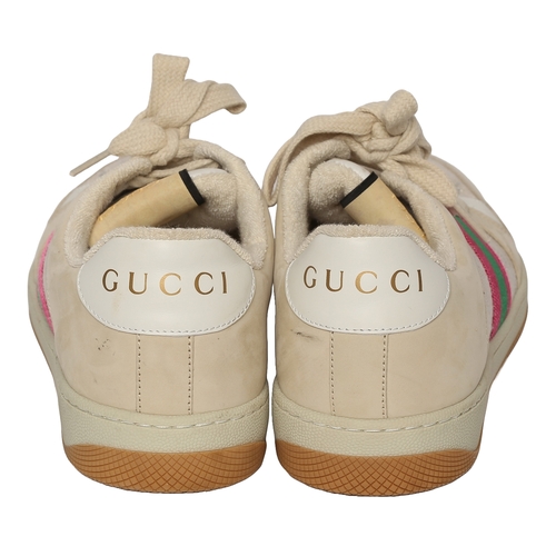 167 - Gucci Trainers. In barely used/very light use condition. Size 40.