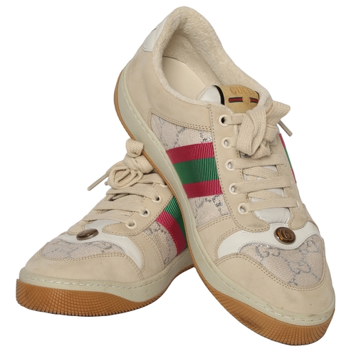 167 - Gucci Trainers. In barely used/very light use condition. Size 40.