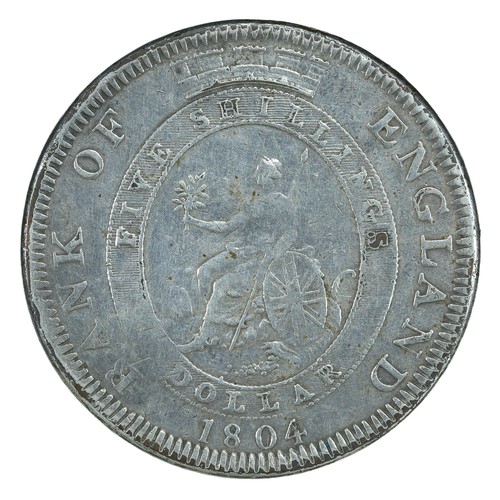 53 - George III - 1804 - Bank of England Dollar - In fine condition but may have been cleaned previously.... 