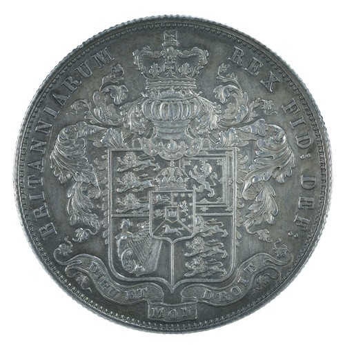 57 - George IV, Proof Half Crown. 1826. Edge grained. Lovely grey toning. Mint (S3809)