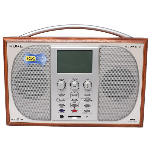 163 - Pure Evoke-3 DAB Radio. Appears to be in working order but electrically untested.