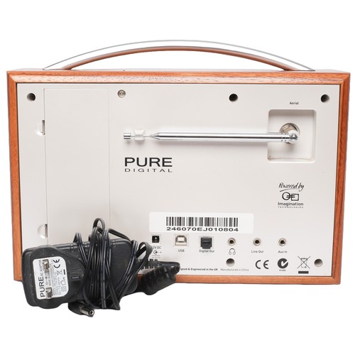 163 - Pure Evoke-3 DAB Radio. Appears to be in working order but electrically untested.