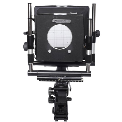 51 - Linhof GT 5x7/5x4 Monorail Large Format Camera. Complete with 5x7 and 5x4 backs, and lens board adap... 