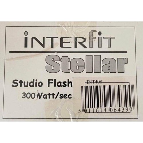 54 - Interfit Studio Flash Kit. Includes 2 x flash units, 2 x  air-cushioned stands, 2 x 60x60 soft boxes... 