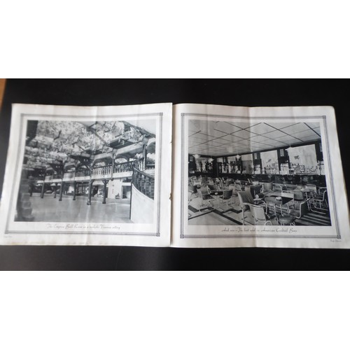 13 - WWII 17 paged Souvenir brochure of Butlins Skegness, DATED 11th October 1943 with names from the HMS... 
