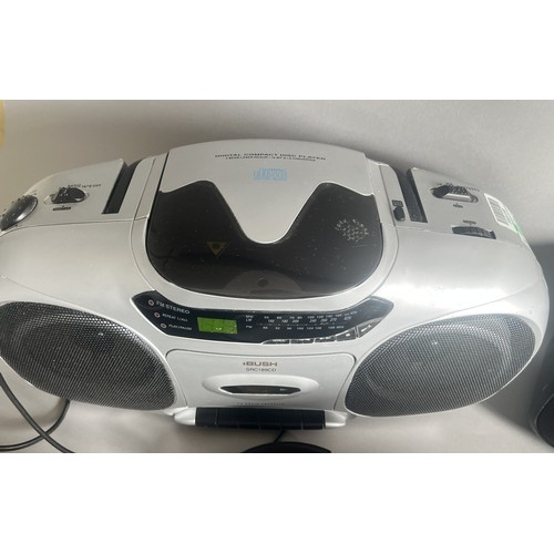 240 - Job Lot of Electricals. Sony, Panasonic, Bush Audio AND Omega . Includes Sony AM/FM Stereo with tape... 