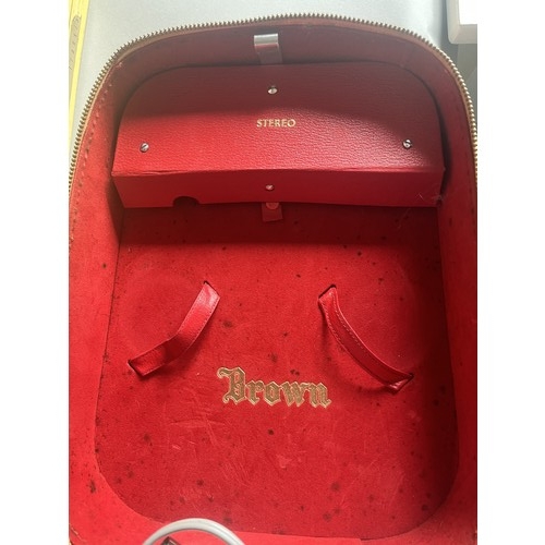 242 - Mixed Lot of Vintage Transistor radios and a Crown Portable Record Player (1960's). All untested. Se... 