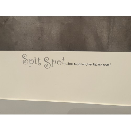 119 - David Ellis, 'Spit Spot...time to put on your big boy pants', Digital Print on Paper, 1/195. A limit... 