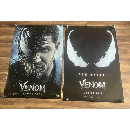 33A - 2 X VENOM Original Cinema Quad Posters. 40 x 27inches. Portrait. These are original double sided cin... 