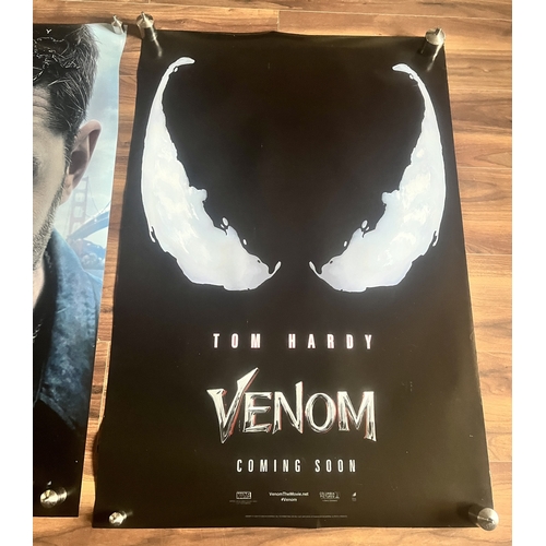 33A - 2 X VENOM Original Cinema Quad Posters. 40 x 27inches. Portrait. These are original double sided cin... 