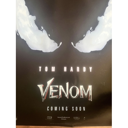 33A - 2 X VENOM Original Cinema Quad Posters. 40 x 27inches. Portrait. These are original double sided cin... 