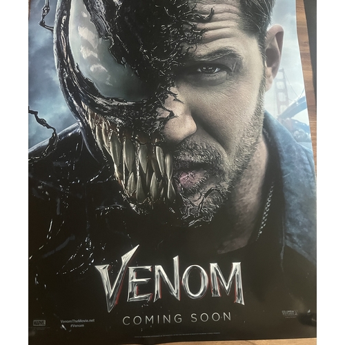 33A - 2 X VENOM Original Cinema Quad Posters. 40 x 27inches. Portrait. These are original double sided cin... 