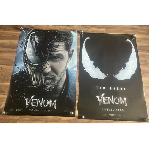33A - 2 X VENOM Original Cinema Quad Posters. 40 x 27inches. Portrait. These are original double sided cin... 